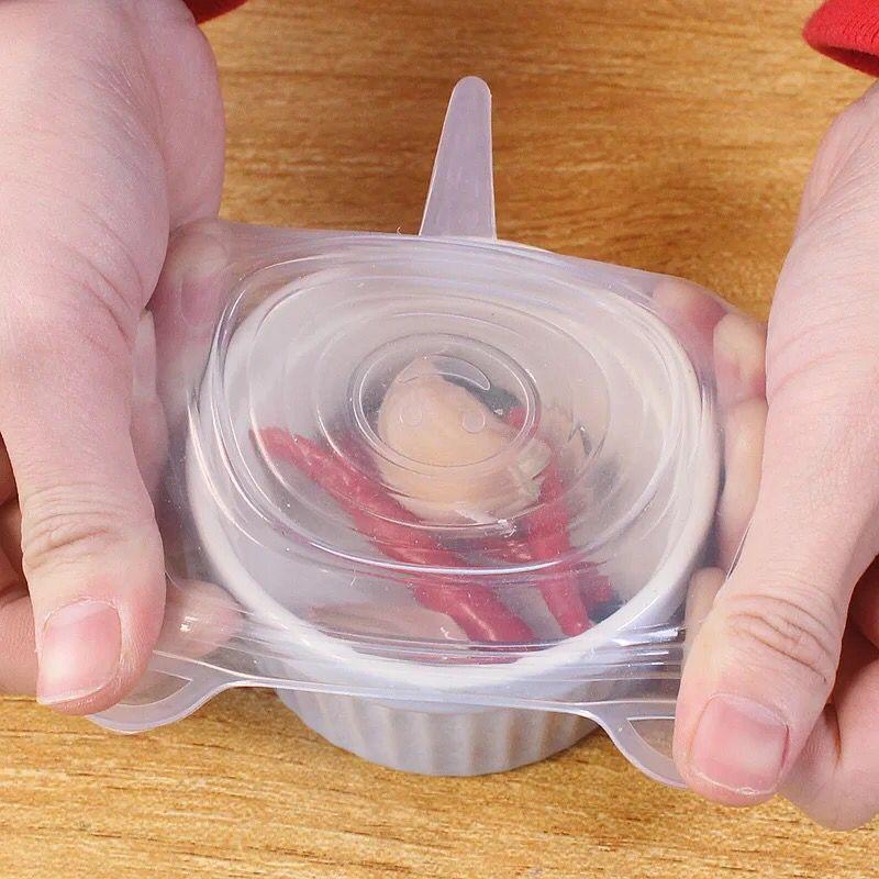EcoLid - 6 Silicone Reusable Stretch Covers | Kalsten
