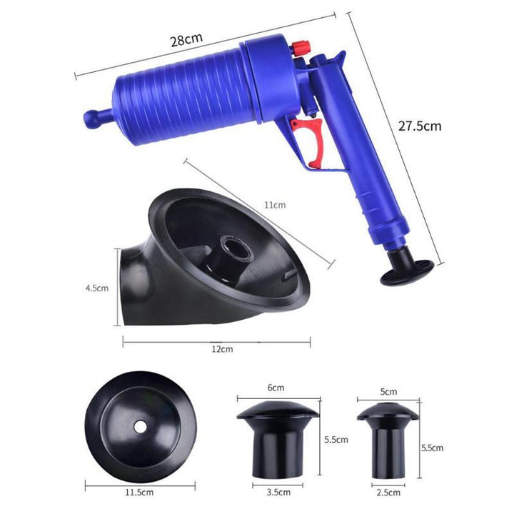 DrainBlast - High Air Pressure Plunger | Kalsten