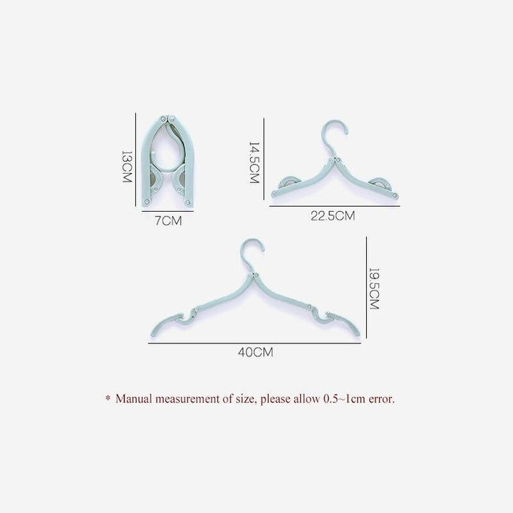 Foldable Clothes Hanger (4 pcs) | Kalsten