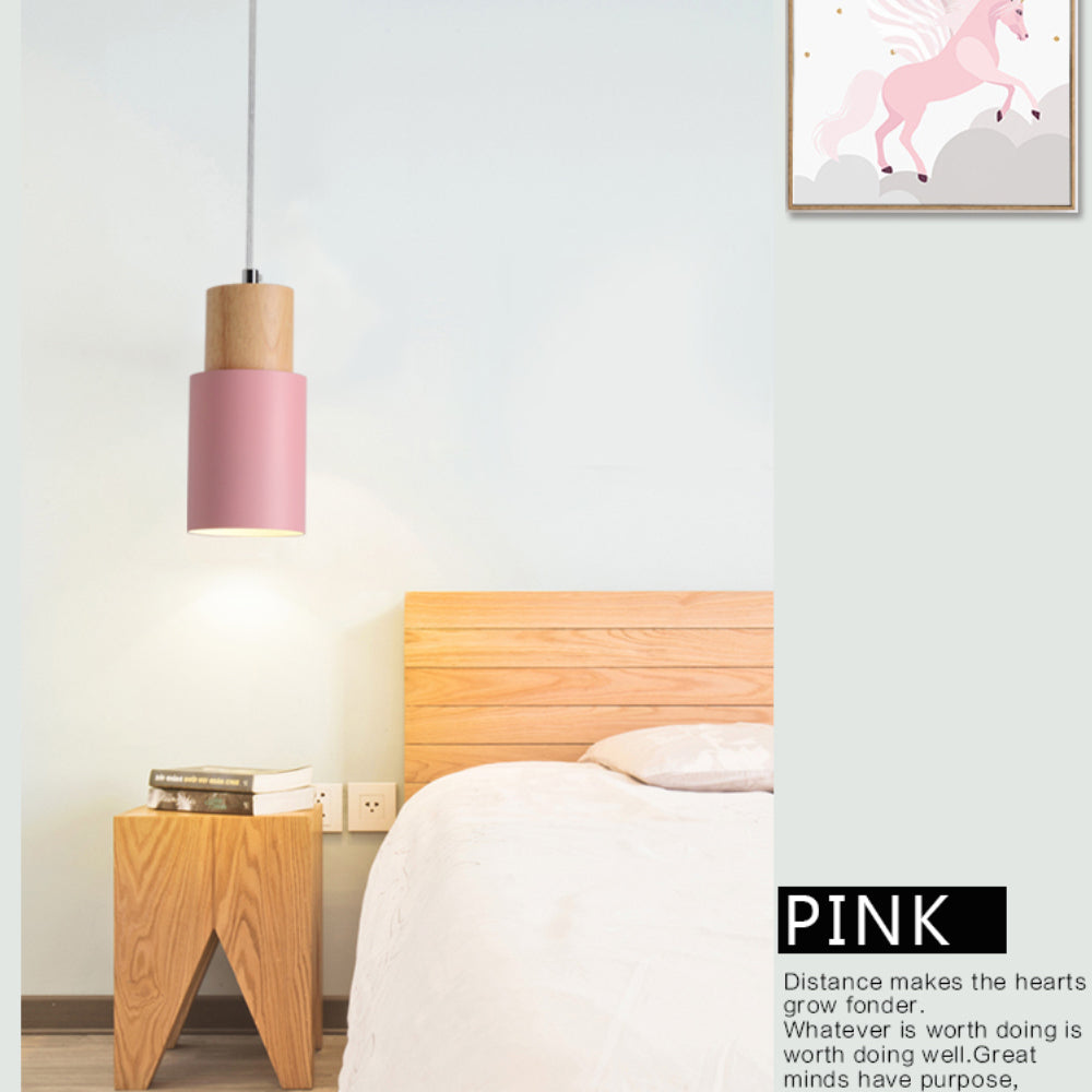 Kalsten | Designer Nordic Wood Base Pendant Lamp