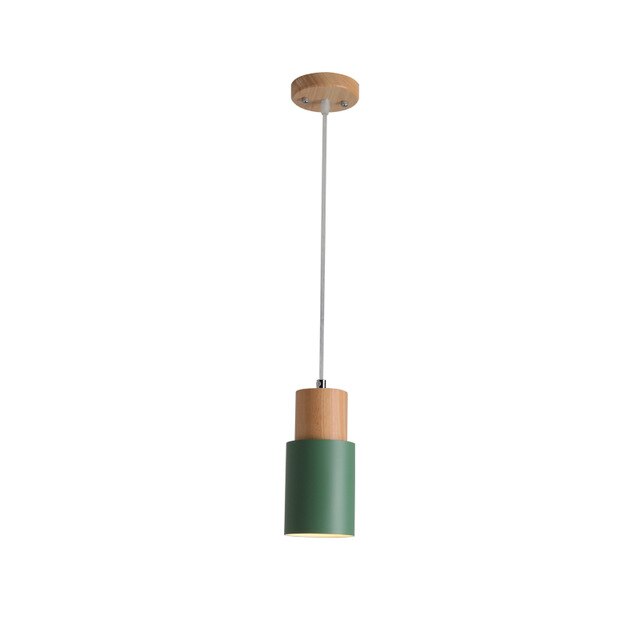 Kalsten | Designer Nordic Wood Base Pendant Lamp