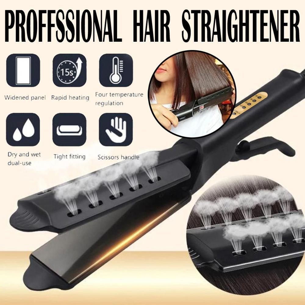 Ceramic Tourmaline Ionic Flat Iron Hair Straightener | Kalsten