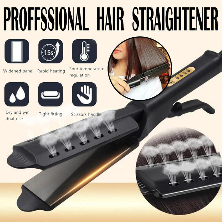 Ceramic Tourmaline Ionic Flat Iron Hair Straightener | Kalsten