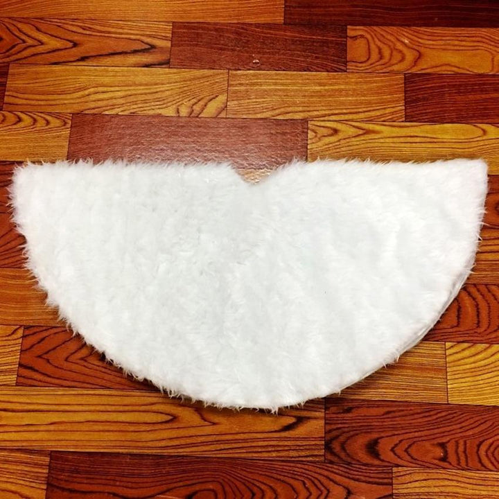 Faux Fur Christmas Tree Skirt | Kalsten