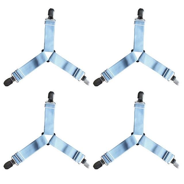 HoldTight - 4 Piece Elastic Bed Sheet Clips | Kalsten