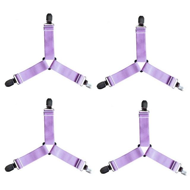 HoldTight - 4 Piece Elastic Bed Sheet Clips | Kalsten