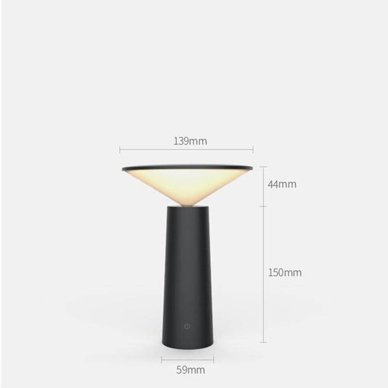 Touch Switch Chargeable 3 Modes LED Dimmable Desk Reading Lamp | Kalsten