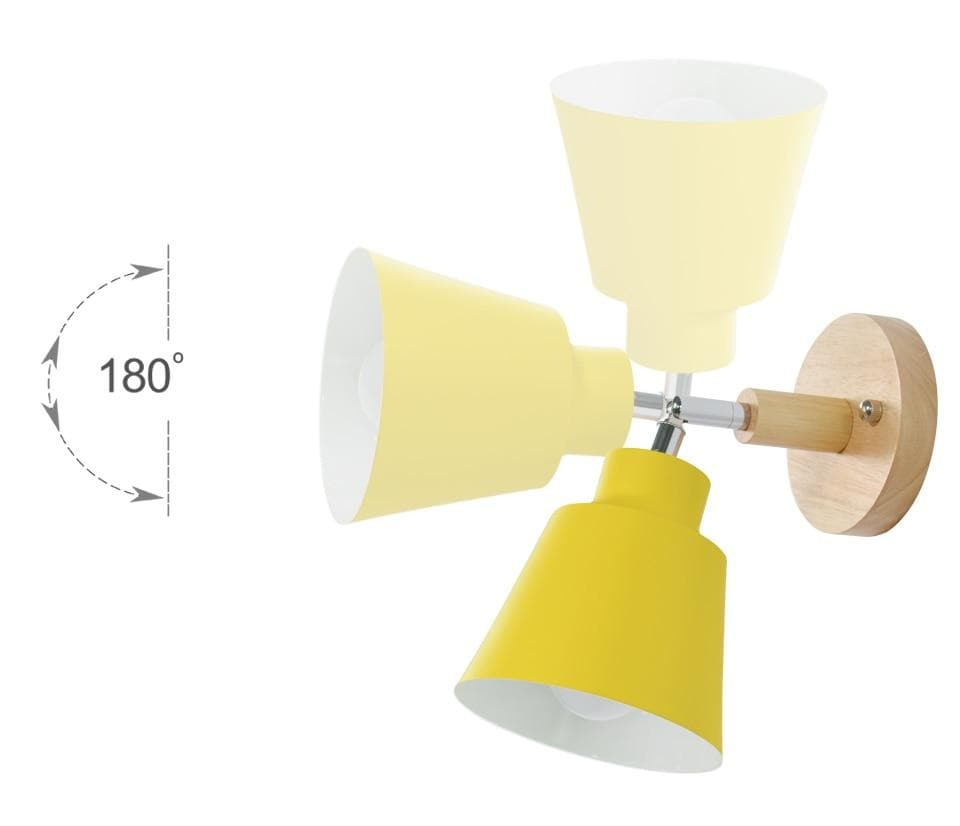 Kalsten | Rotatable Collin Wall Light with Pull Chain Switch