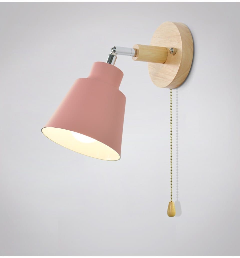 Kalsten | Rotatable Collin Wall Light with Pull Chain Switch