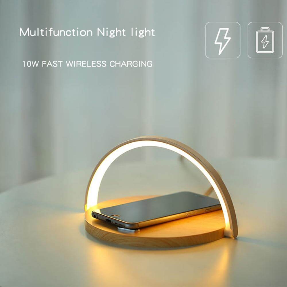 2 in 1 Arch Wireless Charger with Lamp | Kalsten