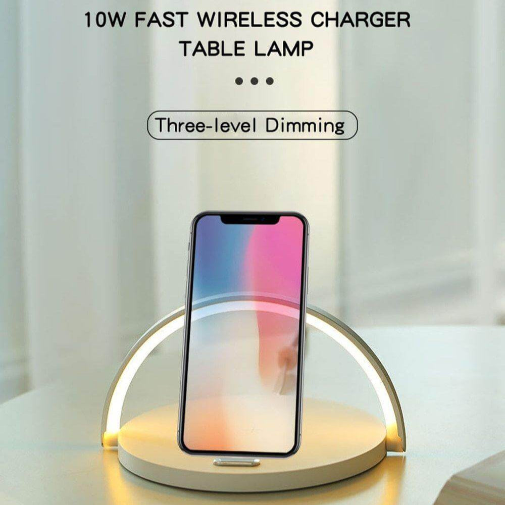 2 in 1 Arch Wireless Charger with Lamp | Kalsten