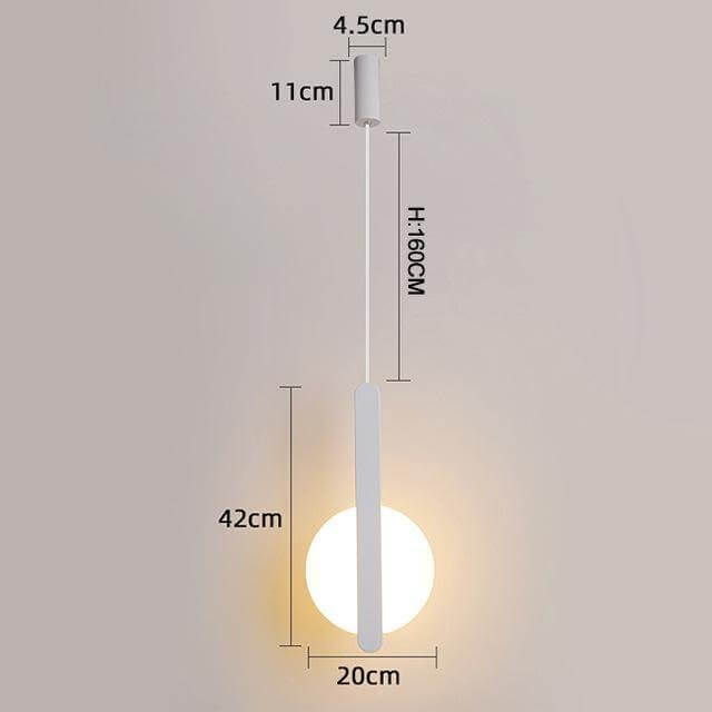 Modern Led Half Sun Chandelier | Kalsten