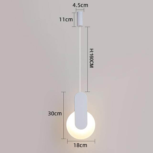 Modern Led Half Sun Chandelier | Kalsten
