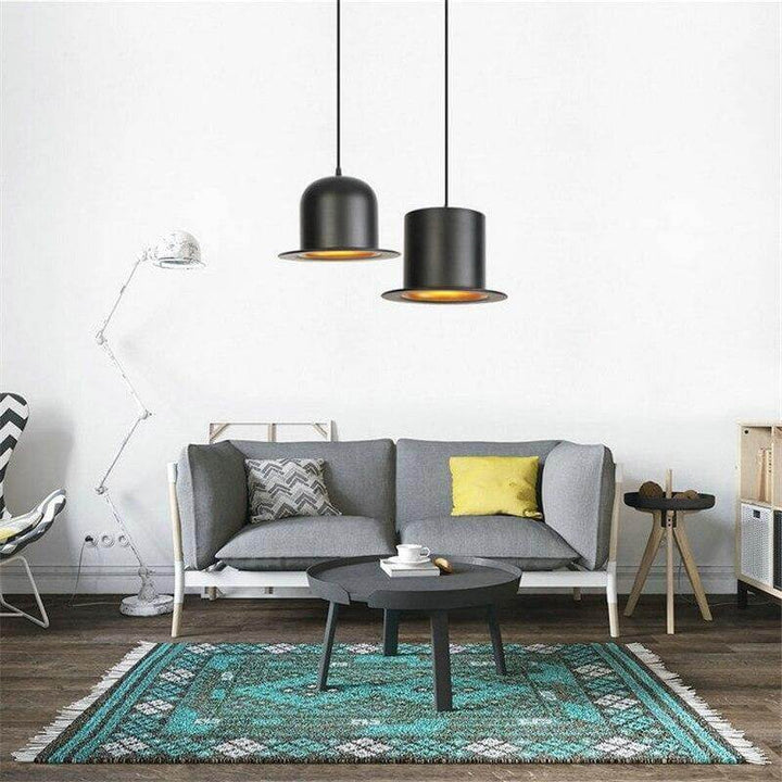 Modern Gentleman Hat Pendant Lamp | Kalsten