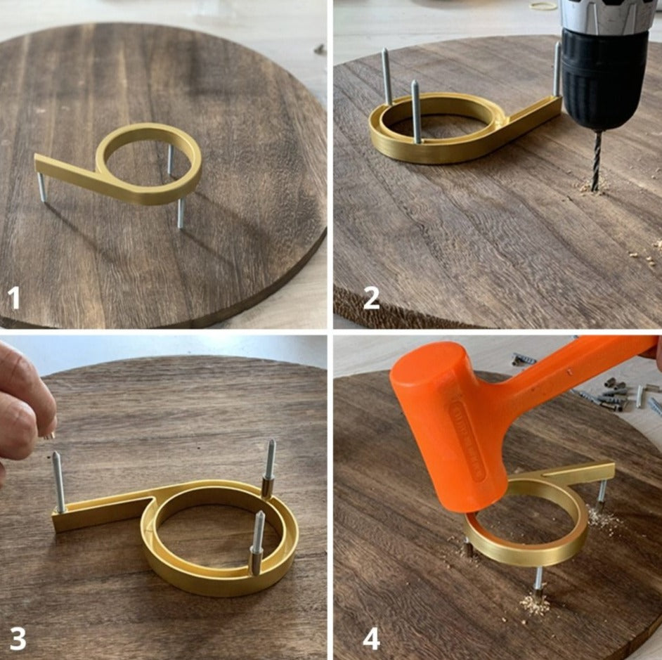 Kalsten | Gold Modern House Numbers
