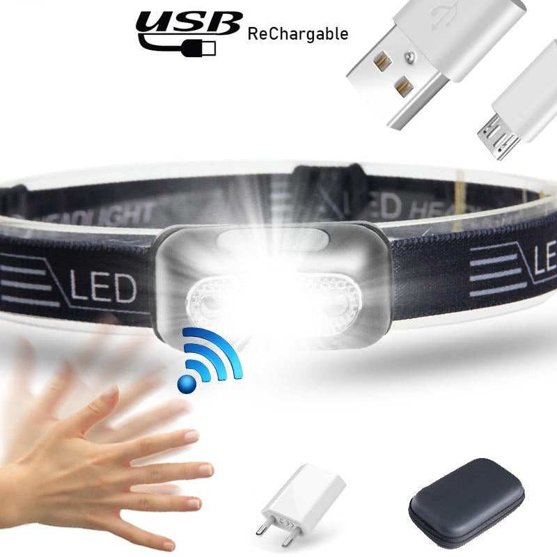 Mini Powerful LED Motion Sensor Headlamp | Kalsten