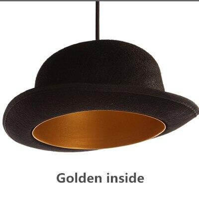 Modern Gentleman Hat Pendant Lamp | Kalsten