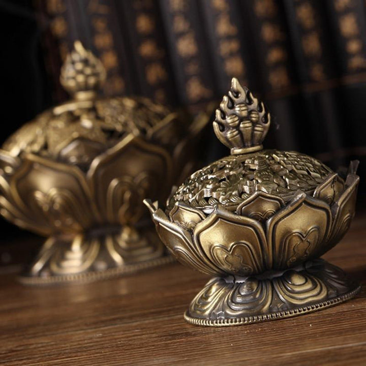 Lotus Flower Incense Burner | Kalsten