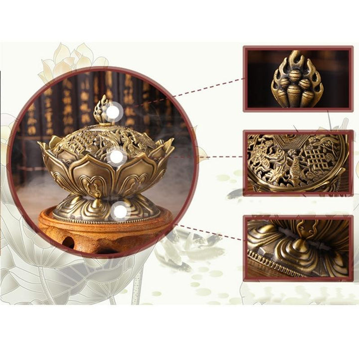 Lotus Flower Incense Burner | Kalsten