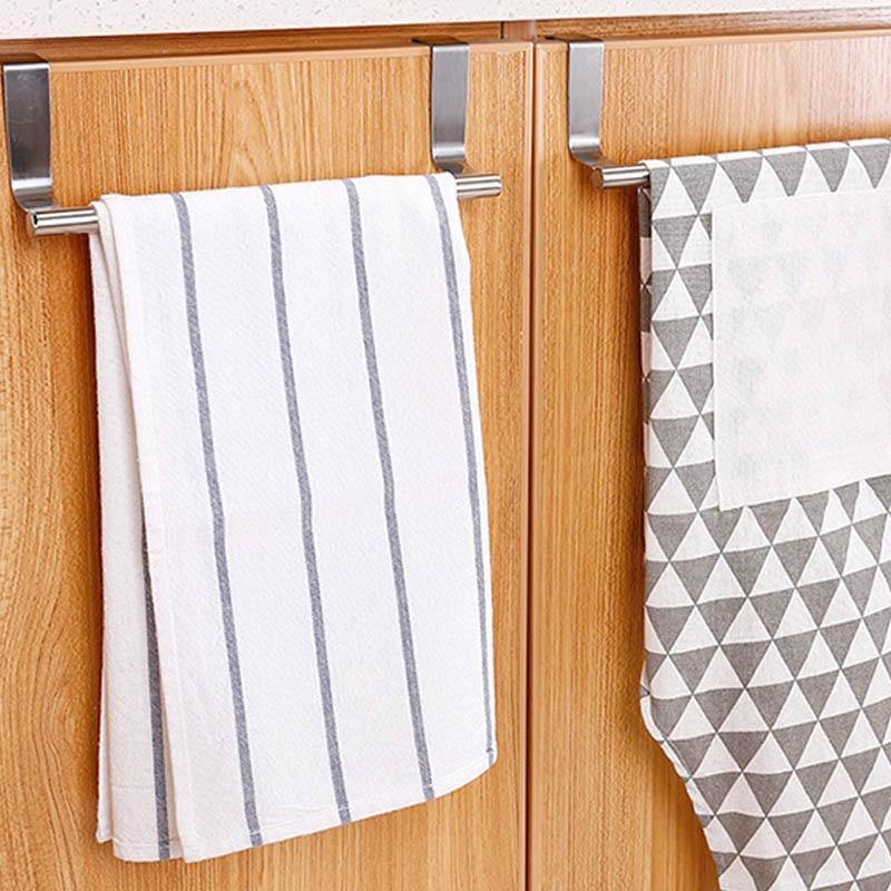 Karnz | Stainless steel towel rail for cabinet doors