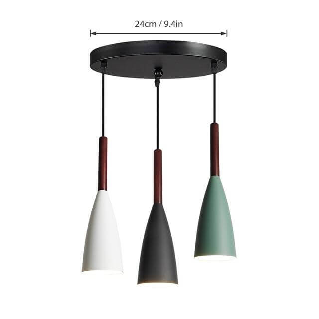Modern Elegant Nordic Style Colorful Pendant Hanging Light | Kalsten