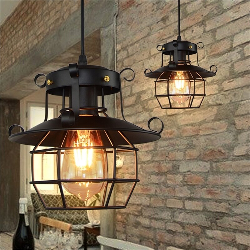 Retro Antique Industrial Loft Ceiling Lamp | Kalsten
