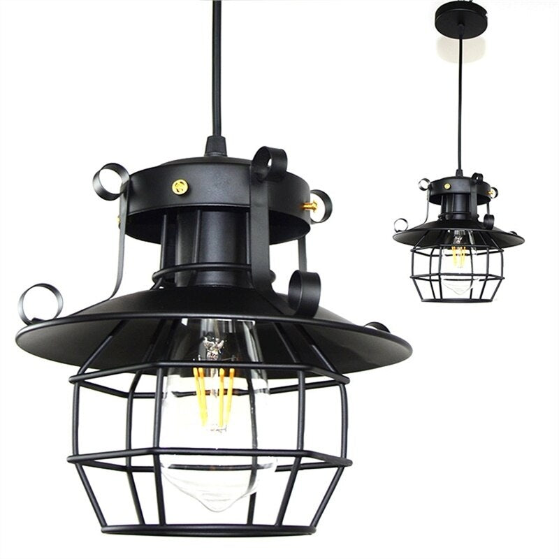 Retro Antique Industrial Loft Ceiling Lamp | Kalsten