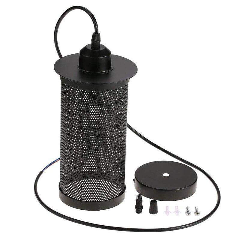 Nordic Loft Style Iron Cage Vintage Lamp | Kalsten
