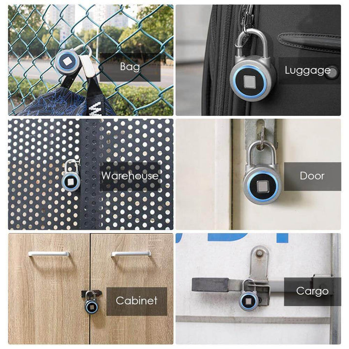 Kalsten | Smarter Theft Protection Fingerprint Keyless Padlock