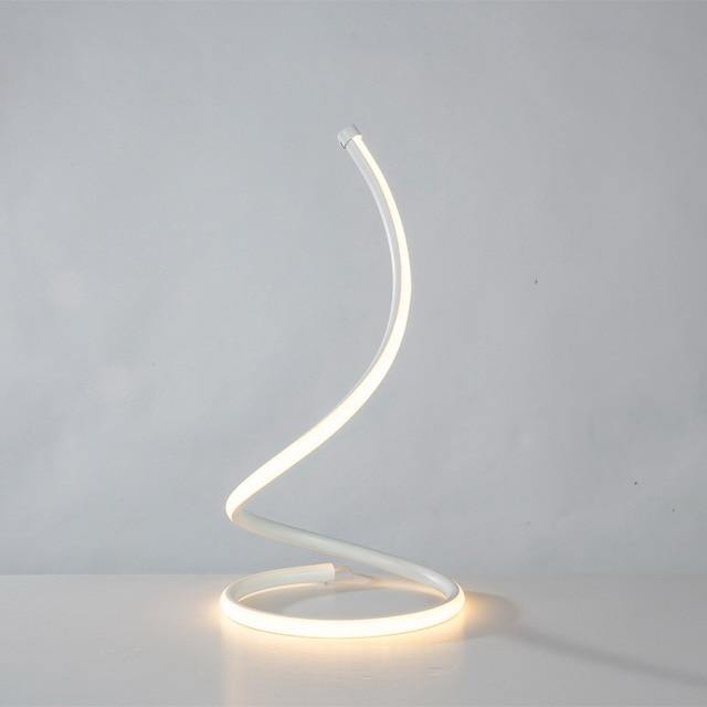 Nordic Spiral LED Table Lamps | Kalsten