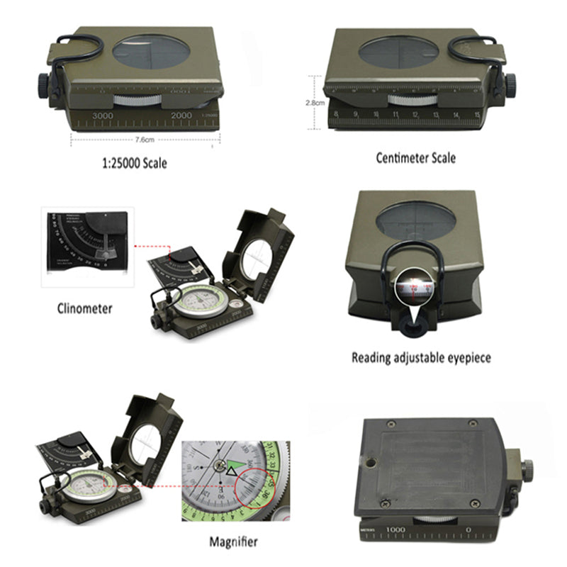 Army Guide Multi-Purpose Compass | Kalsten