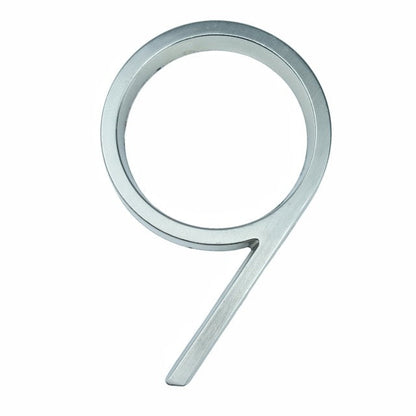 Brehn | Silver modern house numbers