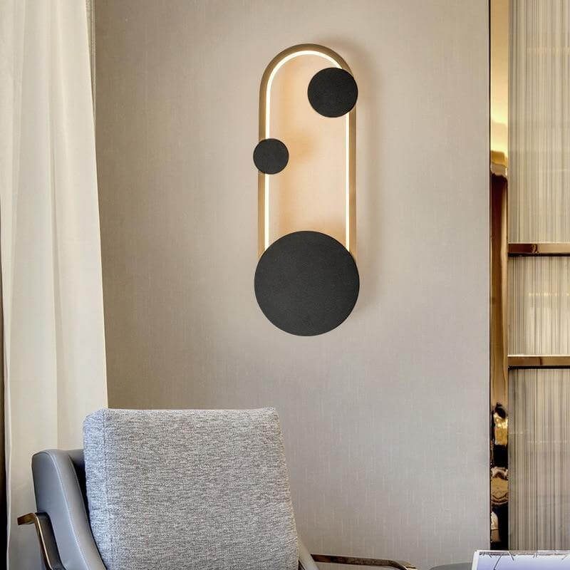 Modern Led Creative Nordic Earthly Wall Lamp | Kalsten