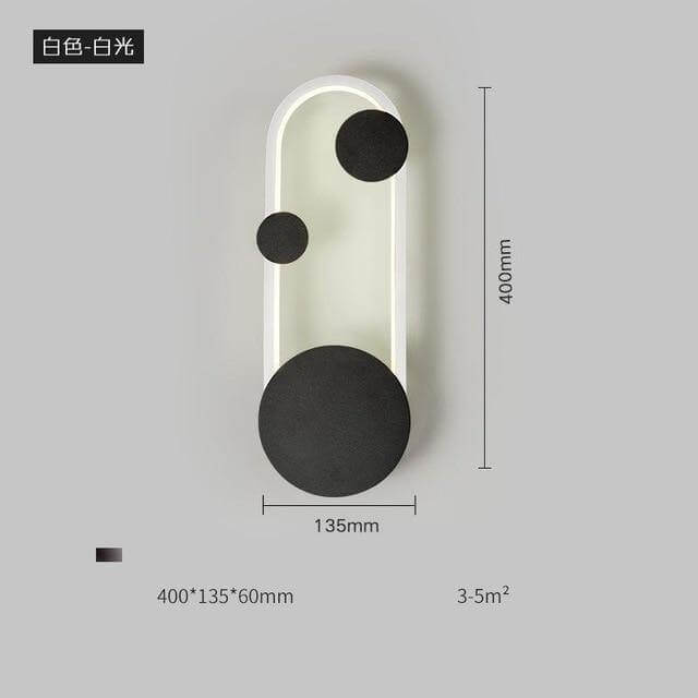 Modern Led Creative Nordic Earthly Wall Lamp | Kalsten