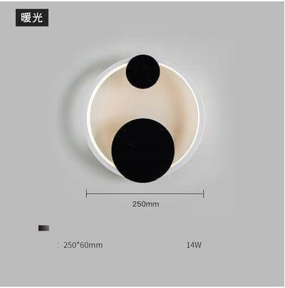 Modern Led Creative Nordic Earthly Wall Lamp | Kalsten