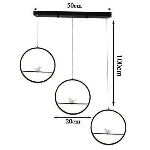 Nordic Style Birds Pendant Lights | Kalsten