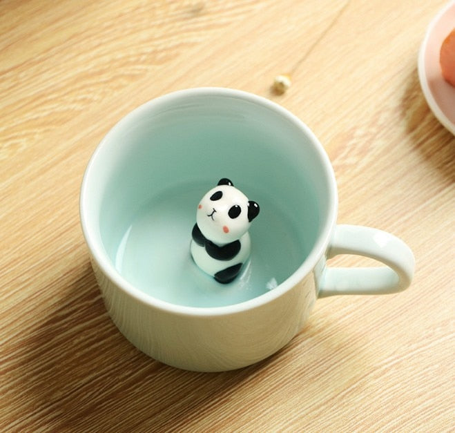 Cartoon Animal Ceramic Mug