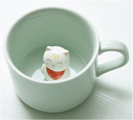 Cartoon Animal Ceramic Mug