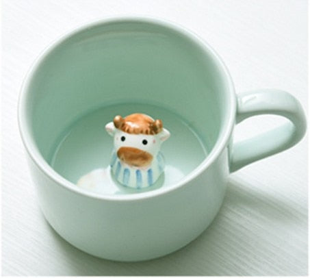 Cartoon Animal Ceramic Mug