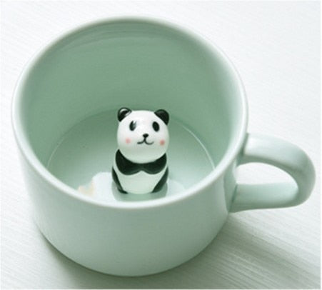 Cartoon Animal Ceramic Mug