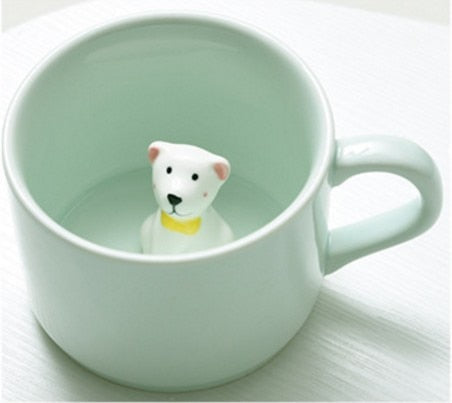 Cartoon Animal Ceramic Mug