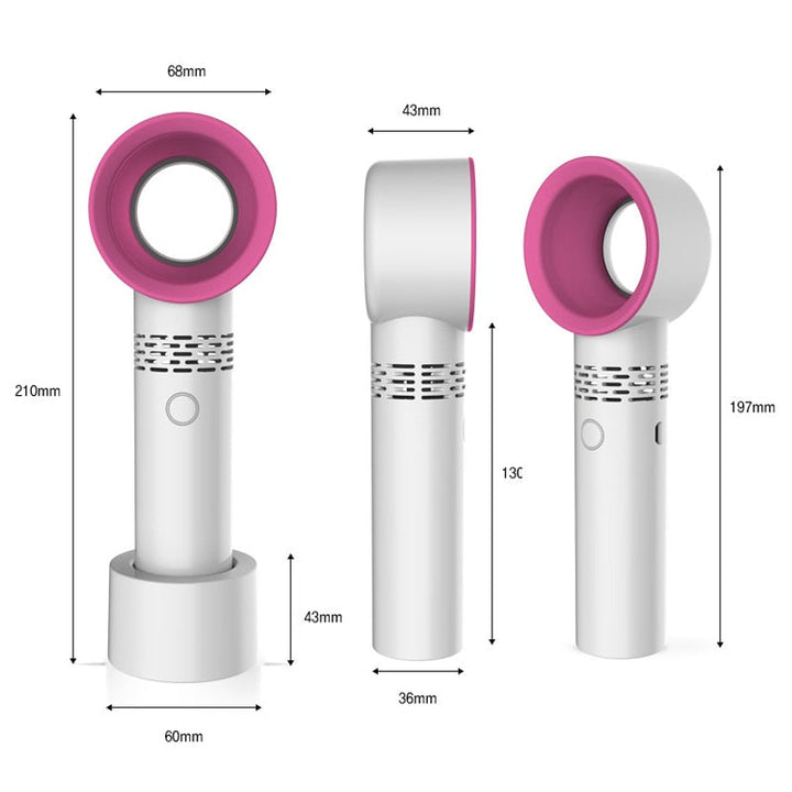 Portable mini fan - rechargeable - handheld fan | Kalsten