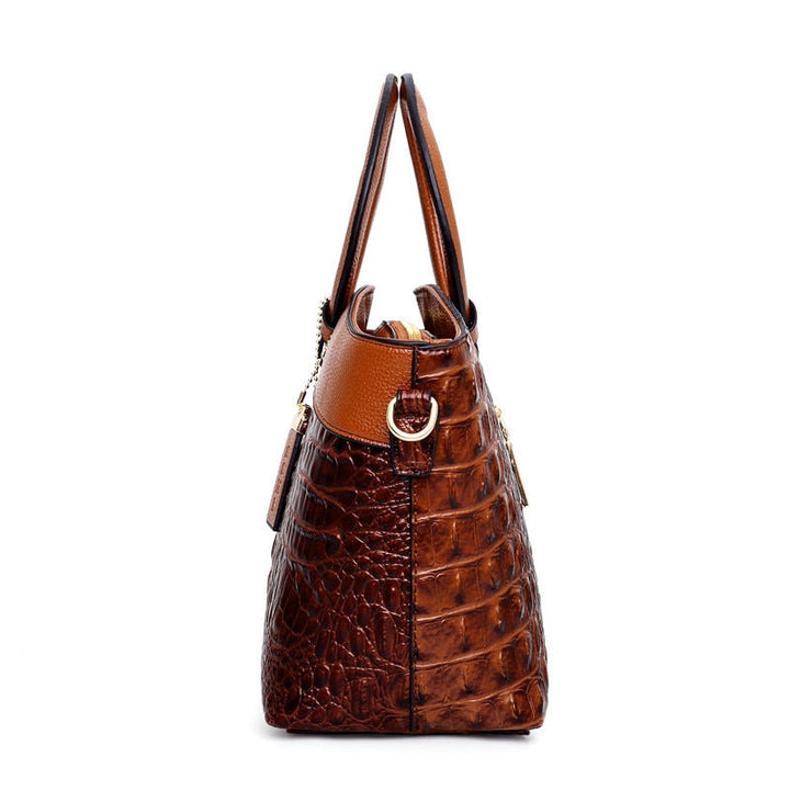 Kalsten | Vintage Crocodile-Embossed Bag with Handcrafted Details