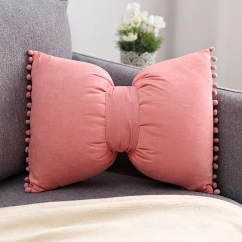 Kalsten | Bow-shaped Decorative Cushion as Decorative Accent