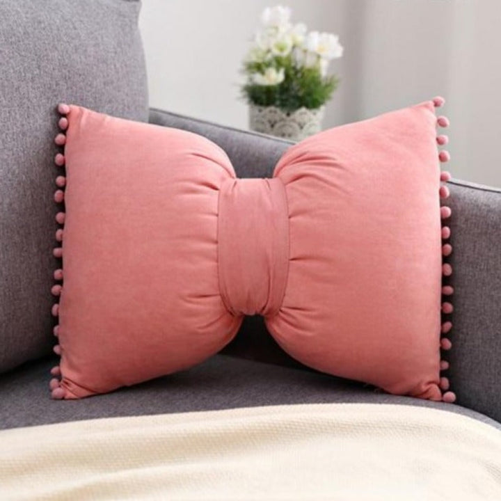 Kalsten | Bow-shaped Decorative Cushion as Decorative Accent