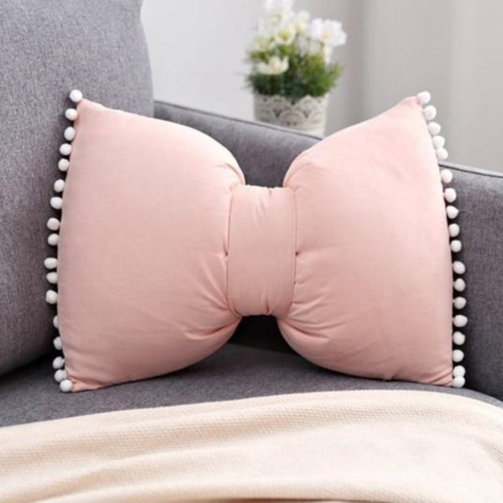 Kalsten | Bow-shaped Decorative Cushion as Decorative Accent