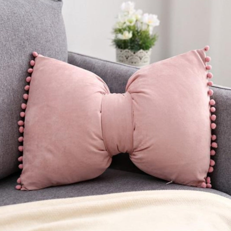 Kalsten | Bow-shaped Decorative Cushion as Decorative Accent
