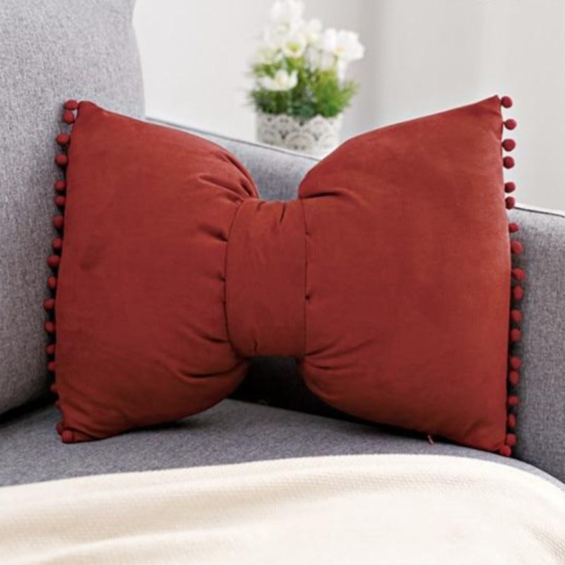 Kalsten | Bow-shaped Decorative Cushion as Decorative Accent