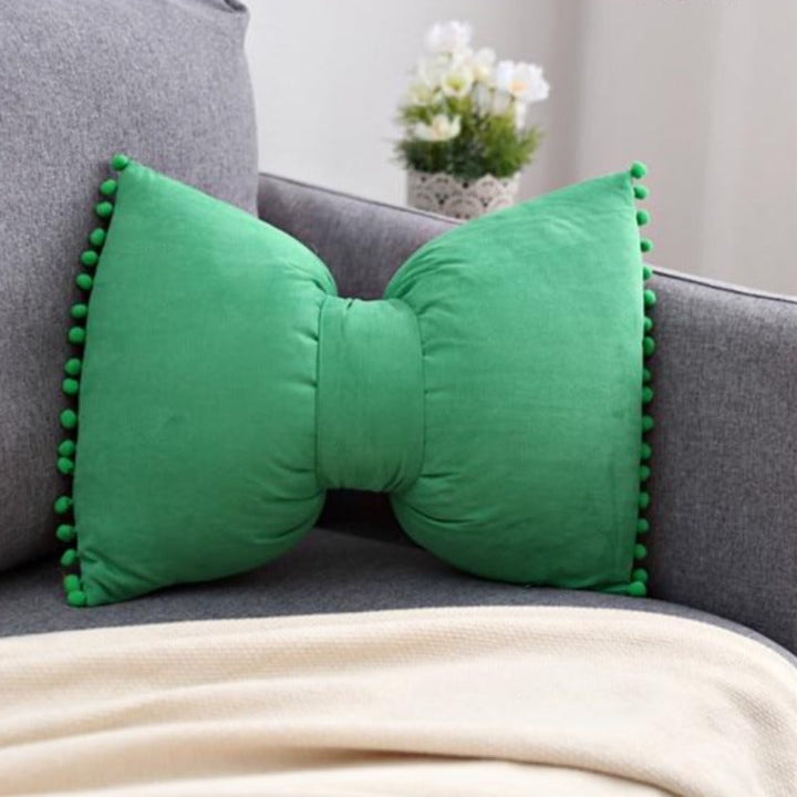 Kalsten | Bow-shaped Decorative Cushion as Decorative Accent