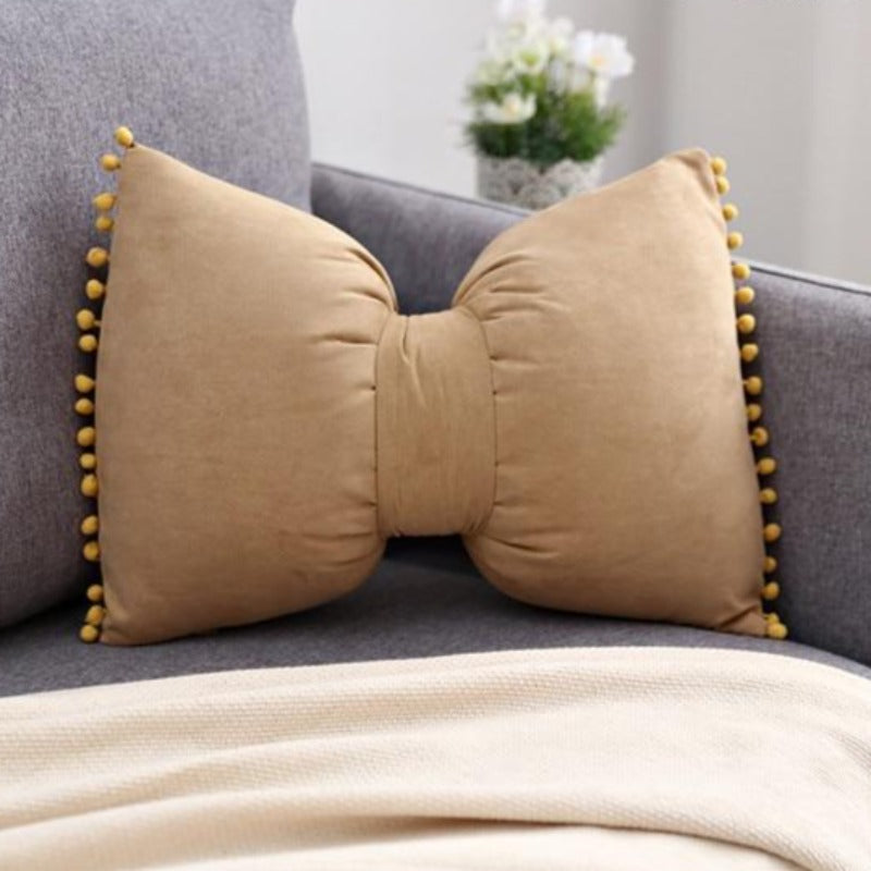 Kalsten | Bow-shaped Decorative Cushion as Decorative Accent